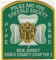 Boise Idaho Pipes & Drums Emerald Society NEW Fire Patch 
